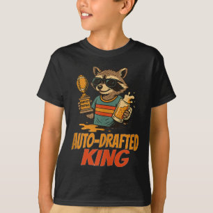 Camiseta Vencedor do Fantasy Football do Rei Preguiçoso Aut