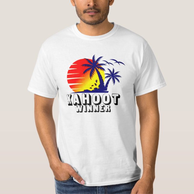 Camiseta Vencedor do Kahoot (Frente)