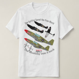 Camiseta Vencedor do Spitfire P-51 Pcinco1