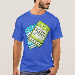Camiseta Vencedor do tíquete da Loteria