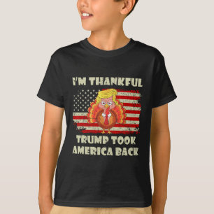 Camiseta Vencedor Estou Grato Trump Ganhou Levou América Ck