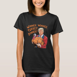 Camiseta Vencedor Trump Divertido Vencedor Jantar de Peru D