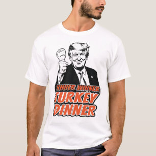 Camiseta Vencedor Turquia Janta Engraçado Turquia Trump Tha