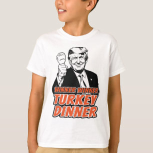 Camiseta Vencedor Turquia Janta Engraçado Turquia Trump Tha