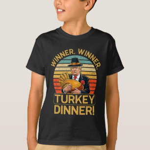 Camiseta Vencedor Turquia Janta Humor Engraçado Trump Do Qu