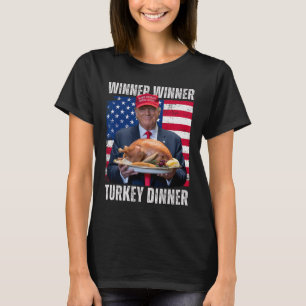Camiseta Vencedor Turquia Janta Humor Engraçado Trump Do Qu