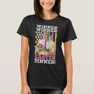 Camiseta Vencedor vencedor da Páscoa Jante a Páscoa engraça