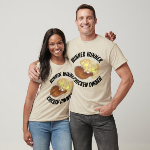 Camiseta Vencedor Vencedor Janta Galinha Fritada Waffles