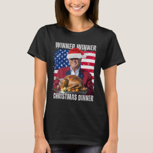 Camiseta Vencedor vencedor Janta Humor Engraçado Trump X