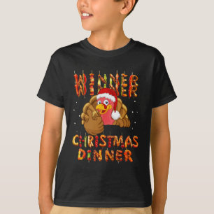 Camiseta Vencedor vencedor Janto de Natal Santa Claus Trump