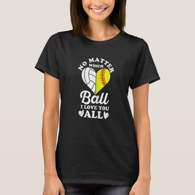 Camiseta Vencedoras Em Voleibol Para Mãe De Jogadora (Frente)
