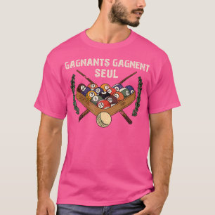 Camiseta Vencedores Apenas Snooker Billiard Balls
