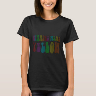 Camiseta Vencedores do Groovy Vestem Jogo da Guerra Amarela