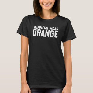 Camiseta Vencedores Vestem Competição Laranja Team Spirit G