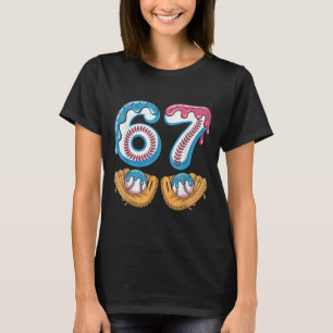 Camiseta Venda 67 - Sorvete Drip 67 Meme Divertido Jogador