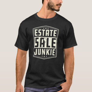 Camiseta Venda De Junkie Garage E Venda De Yard