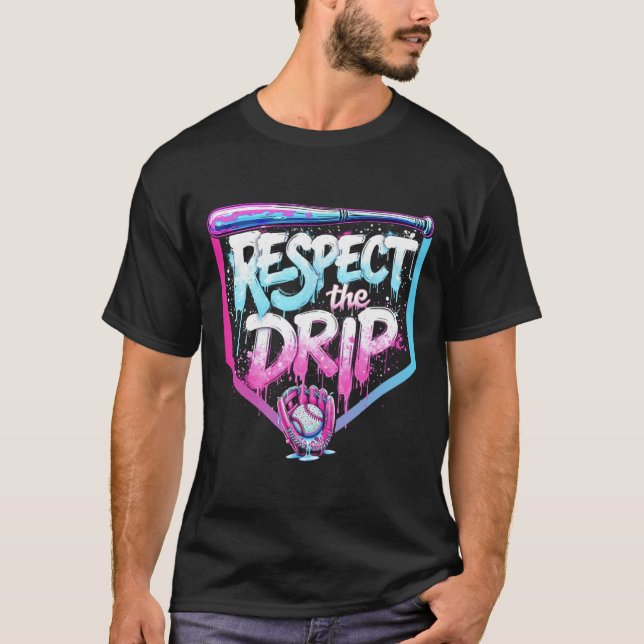 Camiseta Venda O Sorvete De Drip Boys Respeite Os Players D (Frente)
