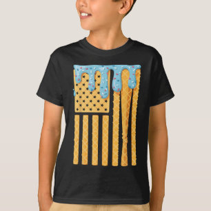 Camiseta Venda Sorvete de T Boys Drivers Bandeira Americana