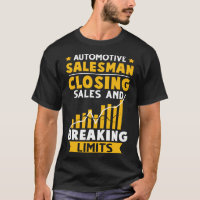 Vendedor Automóvel Fechando Vendas E Quebrando Lim