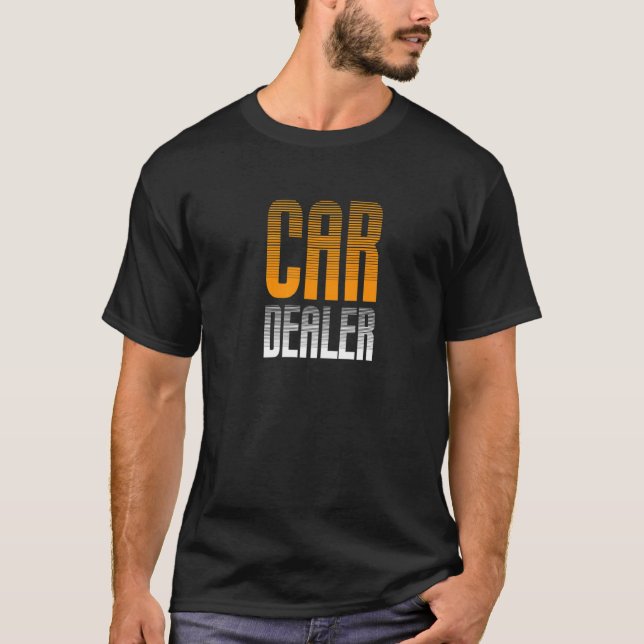 Camiseta Vendedor de Automóveis Aestésico (Frente)
