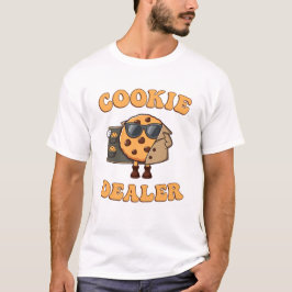 Camiseta Vendedor de Biscoitos Cozimento Divertido