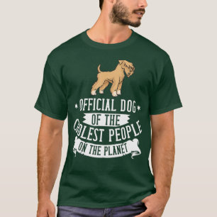 Camiseta Vendedor de Cachorros de Terrier, de Roda Molhada