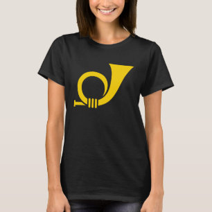Camiseta Vendedor de Correio de Posto do Costume Horn