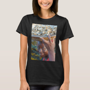 Camiseta Vendedor de peixes de Saint-Louis, Senegal