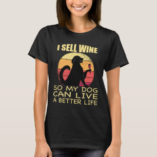 Camiseta Vendedor de vinho tinto