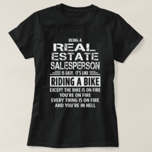 Camiseta Vendedor dos bens imobiliários