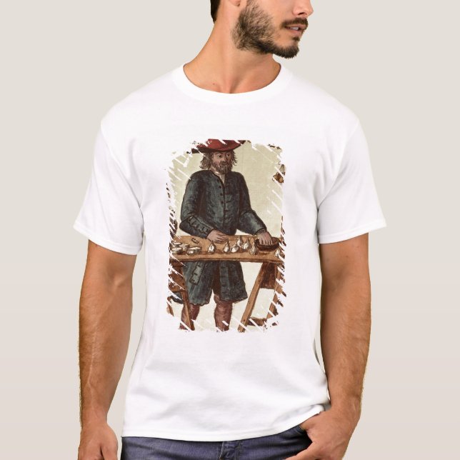 Camiseta Vendedor Venetian do tabaco (Frente)