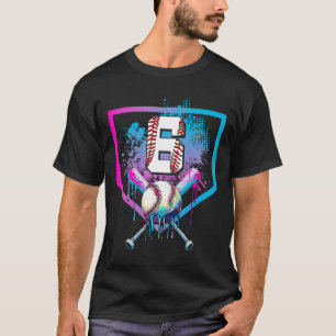 Camiseta Vender 6 de Aniversário para Casa Brinquedos Joven
