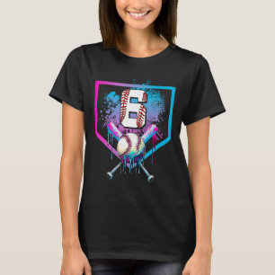 Camiseta Vender 6 de Aniversário para Casa Brinquedos Joven