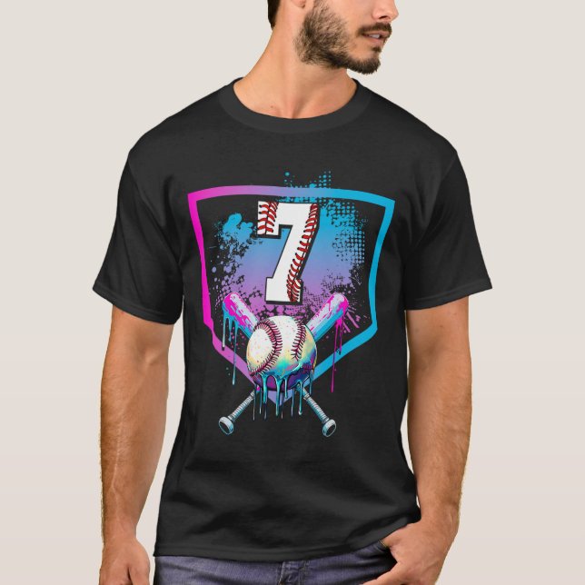 Camiseta Vender 7 de Aniversário para Portas Domésticas Jov (Frente)