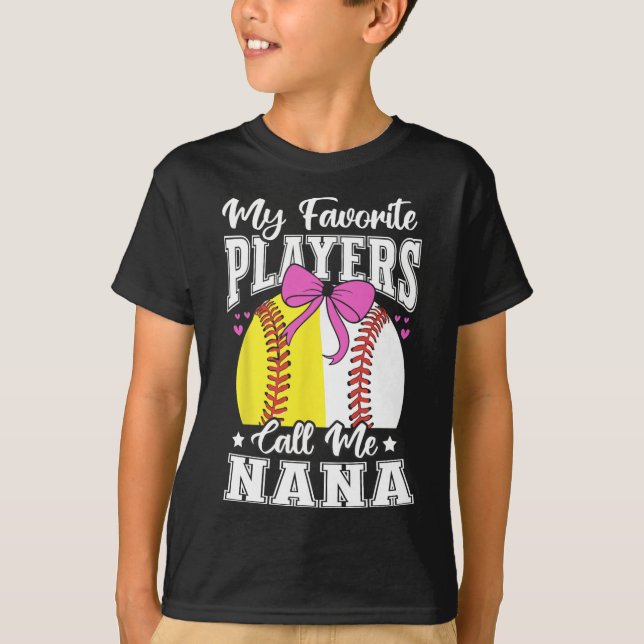Camiseta Vender Arco Nana para Vovó Favorito de Venda de Jo (Frente)