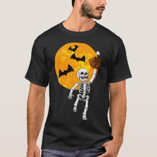 Camiseta Vender Esqueleto Halloween Homens Meninos Vender H