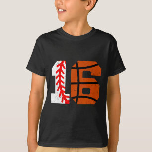 Camiseta Vender Jersey Número 16 Sketll Divertido Aniversár