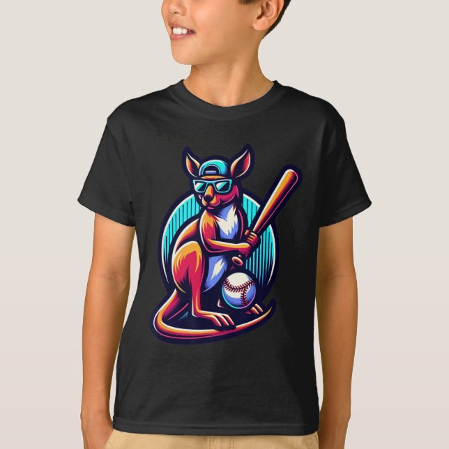 Camiseta Vender Kangaroo Com Boné E Gles (Frente)