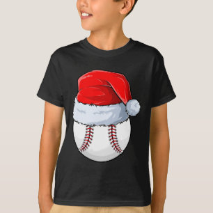 Camiseta Vender O Natal Papai Noel Que O Esporte Os Meninos