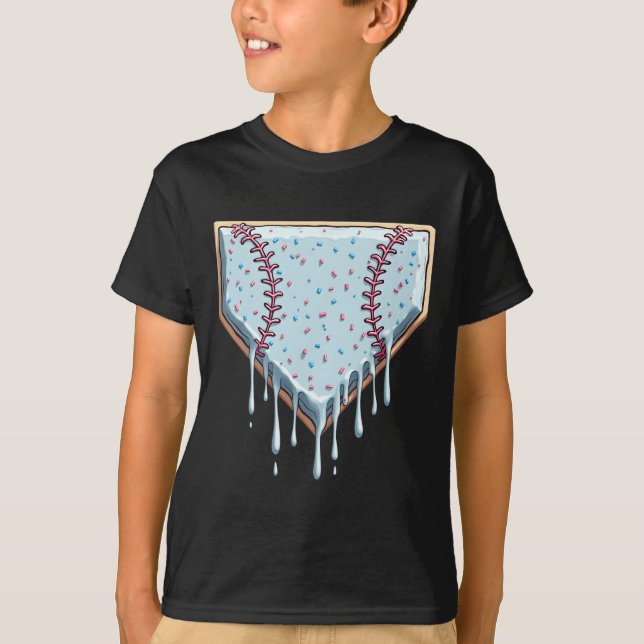 Camiseta Vender Sorvete Jovens Crianças Crianças B (Frente)