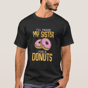 Camiseta Venderia Minha Irmã Por Uma Máquina de Donuts Assa