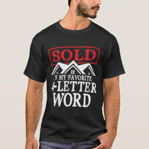 Camiseta Vendido é a minha palavra favorita de 4 letras - I