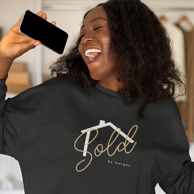 Camiseta Vendido Por Nome Agente Imobiliário (Criador carregado)