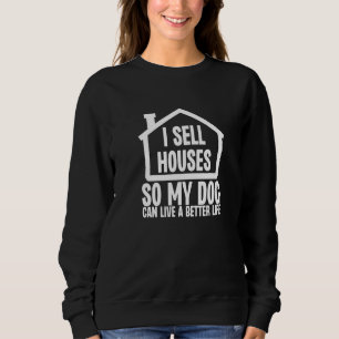 Camiseta Vendo Casas Para Que Meu Cachorro Possa Viver Uma