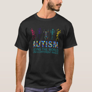 Camiseta Vendo o Mundo de Diferentes Ângulos Conscientizaçã