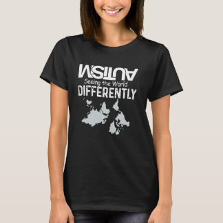 Camiseta Vendo o Mundo de forma diferente Mês do A