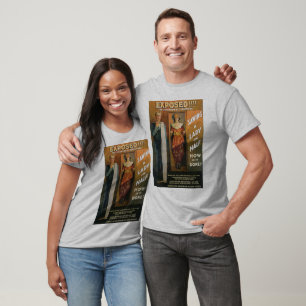 Camiseta Vendo uma senhora do ~ do mágico Metade do ato