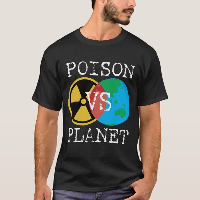 Camiseta Veneno vs Planeta (Frente)