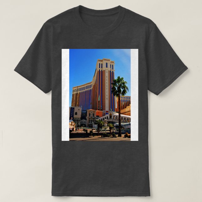 Camiseta Venetian Hotel Las Vegas Estados Unidos da América (Frente do Design)