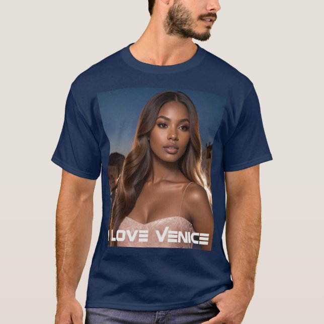 CAMISETA VENEZA - EU AMO VENEZA (Frente)
